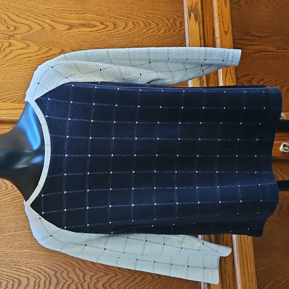 ANN TAYLOR LOFT Checkered Top - S